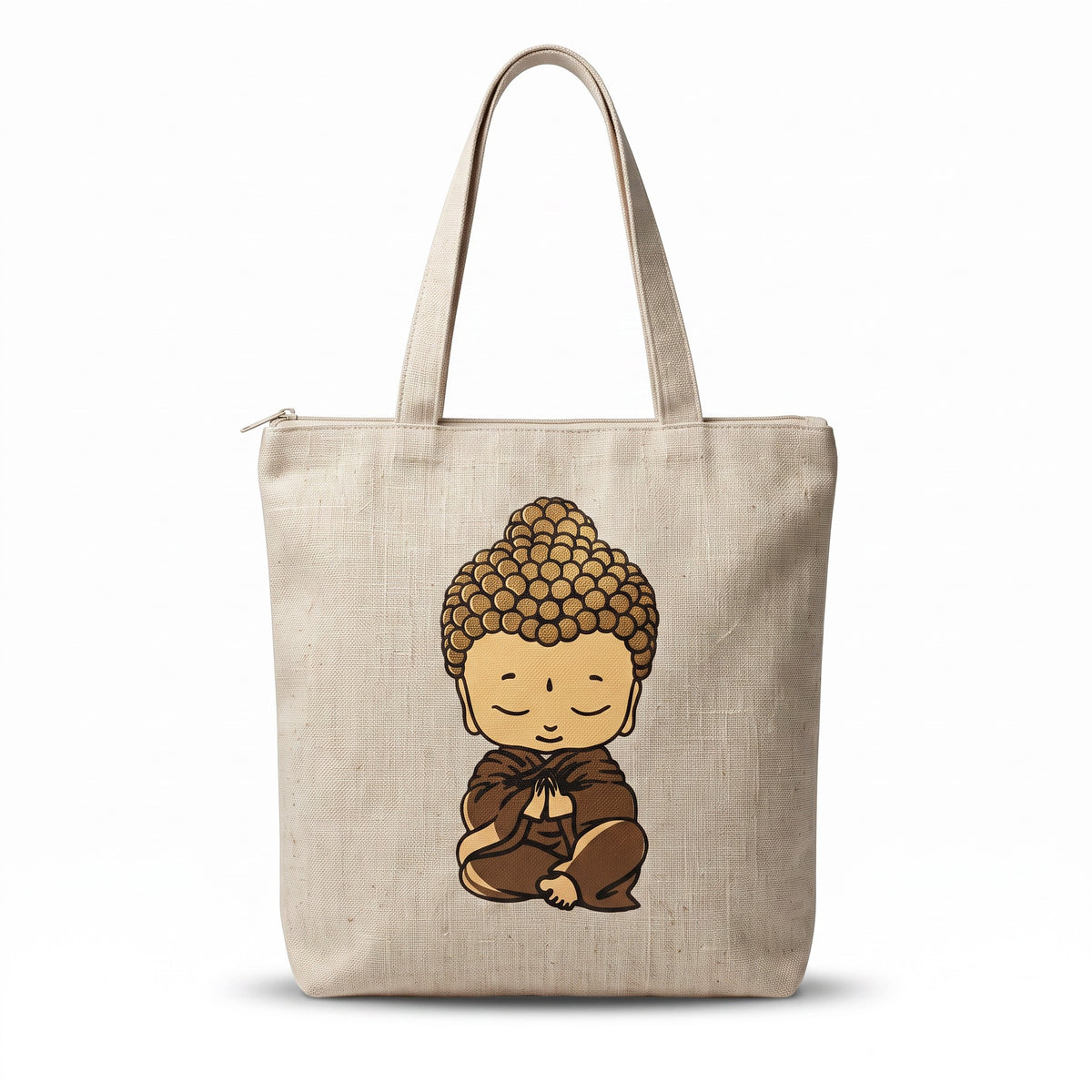 The Himal Hemp Tote, Little Buddha print