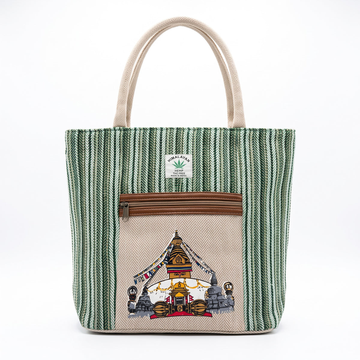 The Himal Stupa Stripe Tote