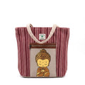 The Himal Buddha Stripe Tote