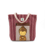 The Himal Buddha Stripe Tote