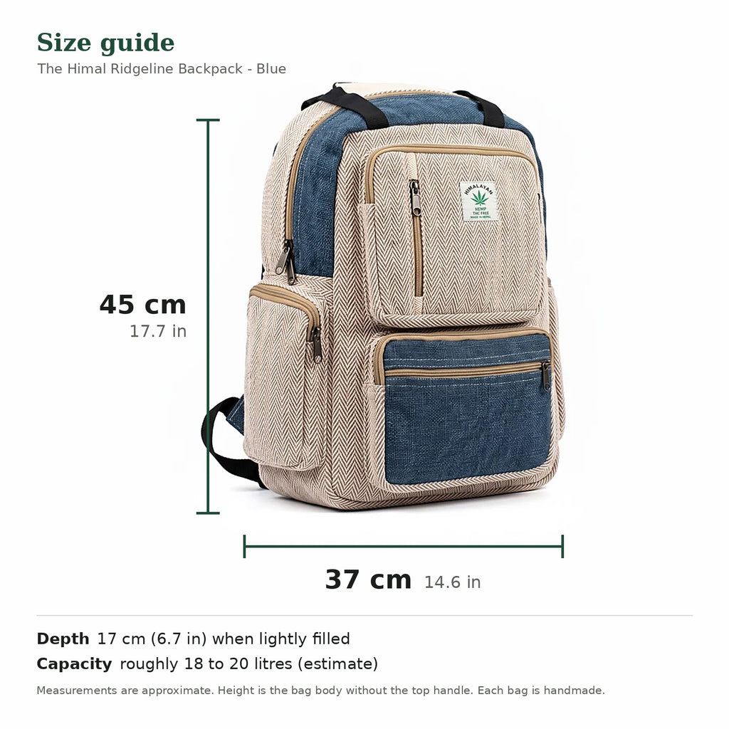 The Himal Ridgeline Backpack - Blue