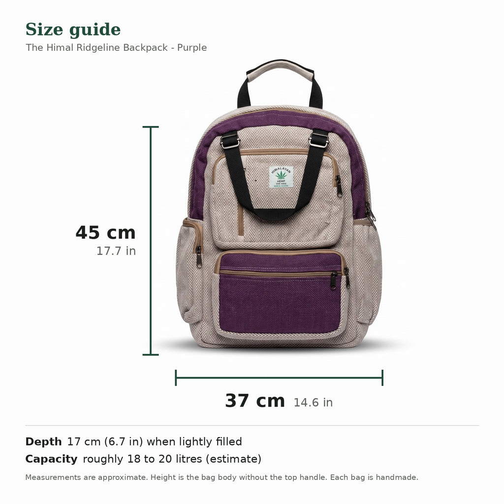 The Himal Ridgeline Backpack - Purple